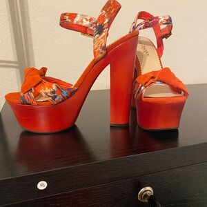 Women’s High Heeled Platform Sandals